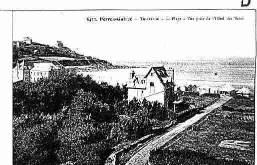 Ville de PERROSGUIREC Carte postale ancienne